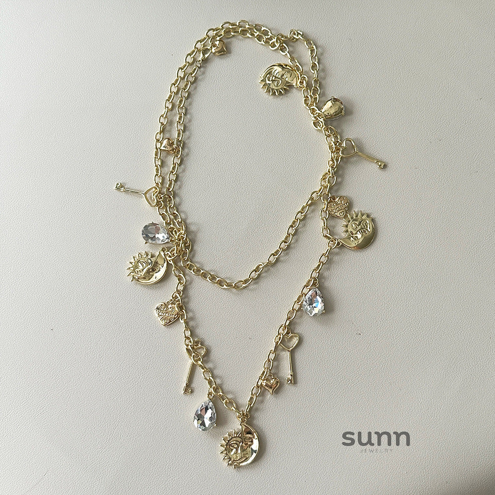 Triniti Celestial Charm Waist Chain [KHT2NR8F]