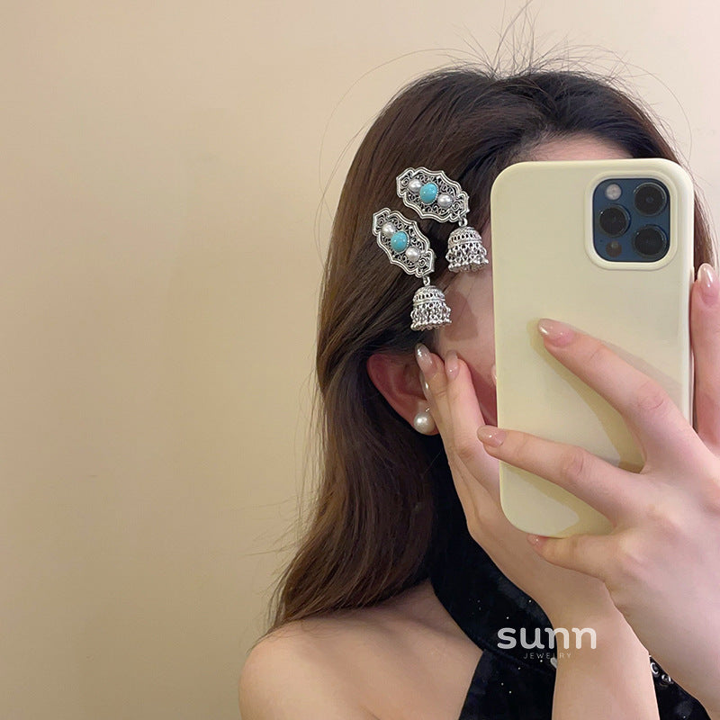 Triniti Turquoise Tassel Hairpin [ZFZYDS95]
