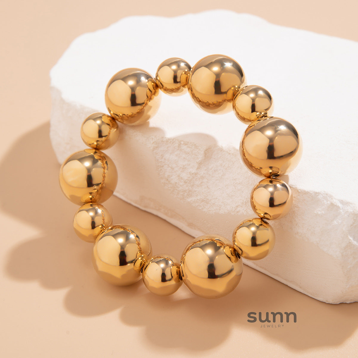 Trista Geometric Beaded Bracelet [LKYUHR9A]
