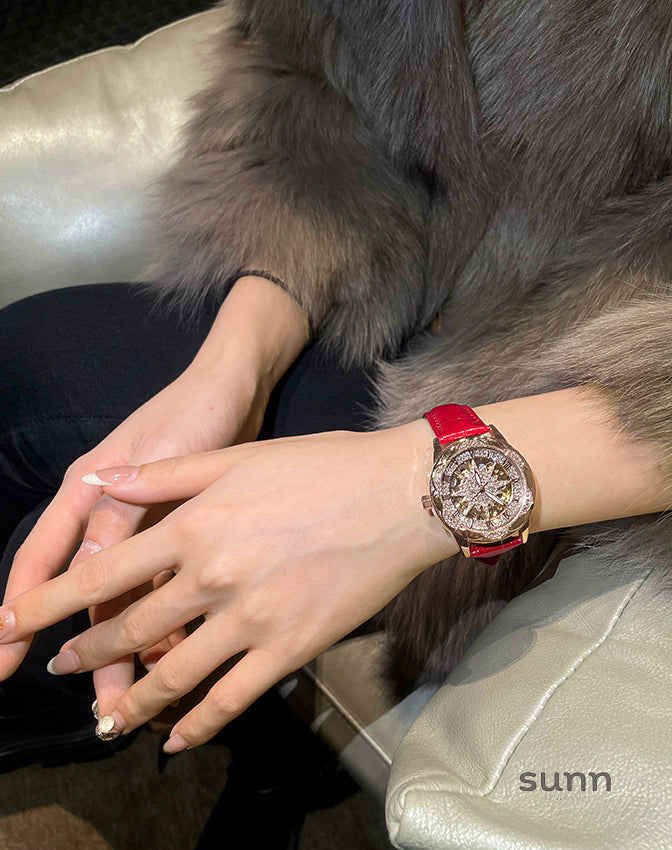 Tristyn Sunflower Mechanical Watch [BJCMAIM8]