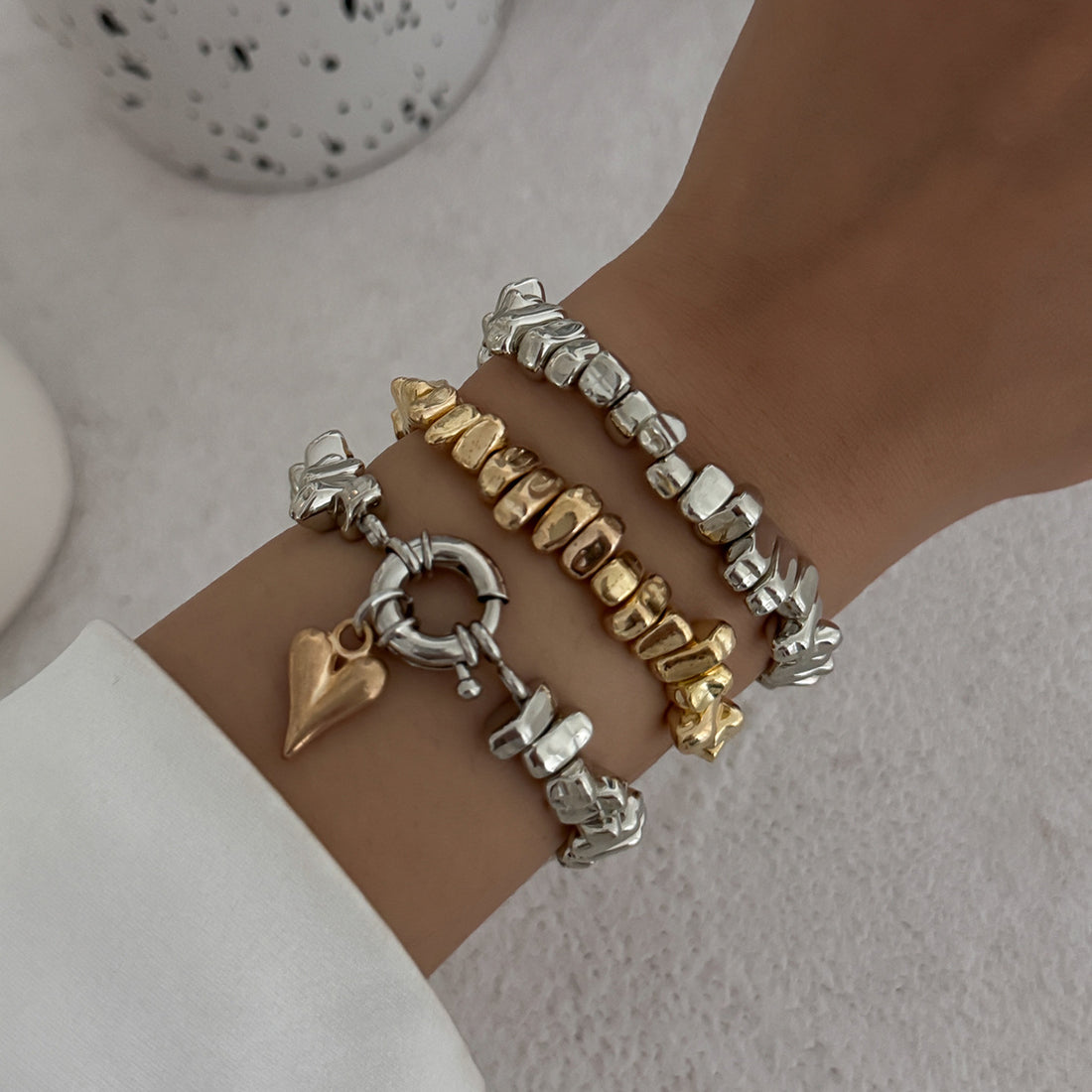 Truth Crushed Stone Bracelet [DRISW1YY]