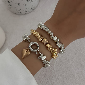 Truth Crushed Stone Bracelet [DRISW1YY]