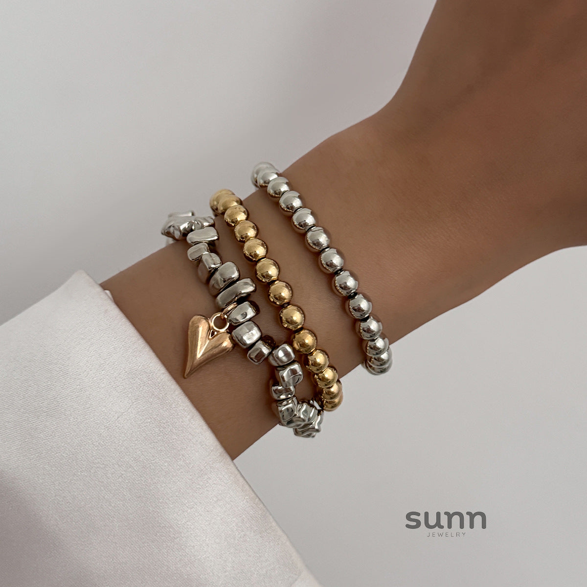 Truth Crushed Stone Bracelet [O4D82I2T]