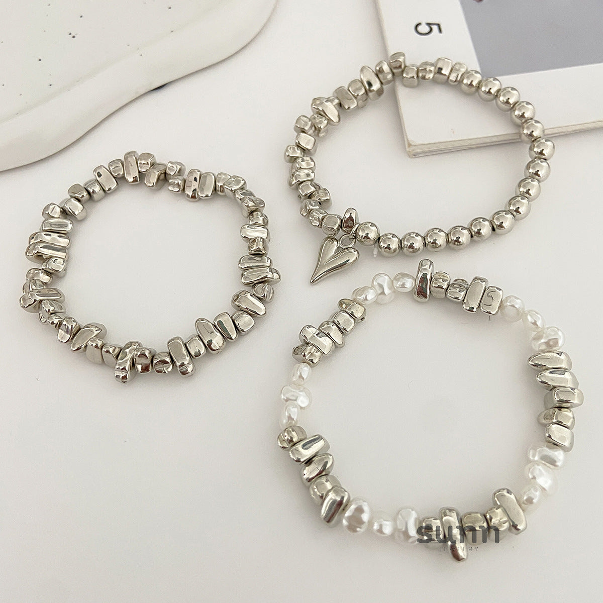 Truth Crushed Stone Bracelet [MQEEXCQH]