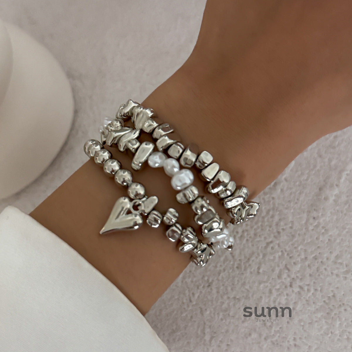 Truth Crushed Stone Bracelet [YDVSHG1C]