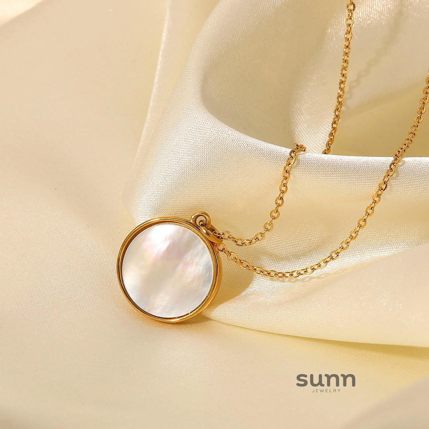 Tulsi Layered Pearl Charm Necklace