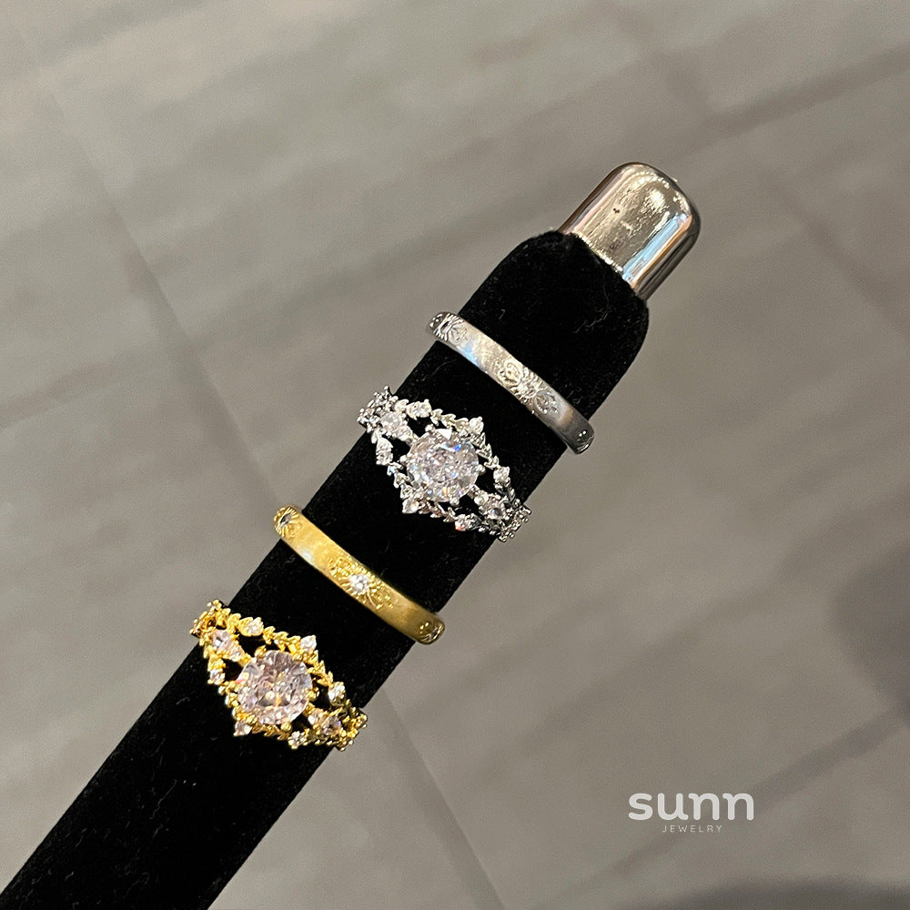 Tulsi Regal Zircon Ring [W2S46Z3S]