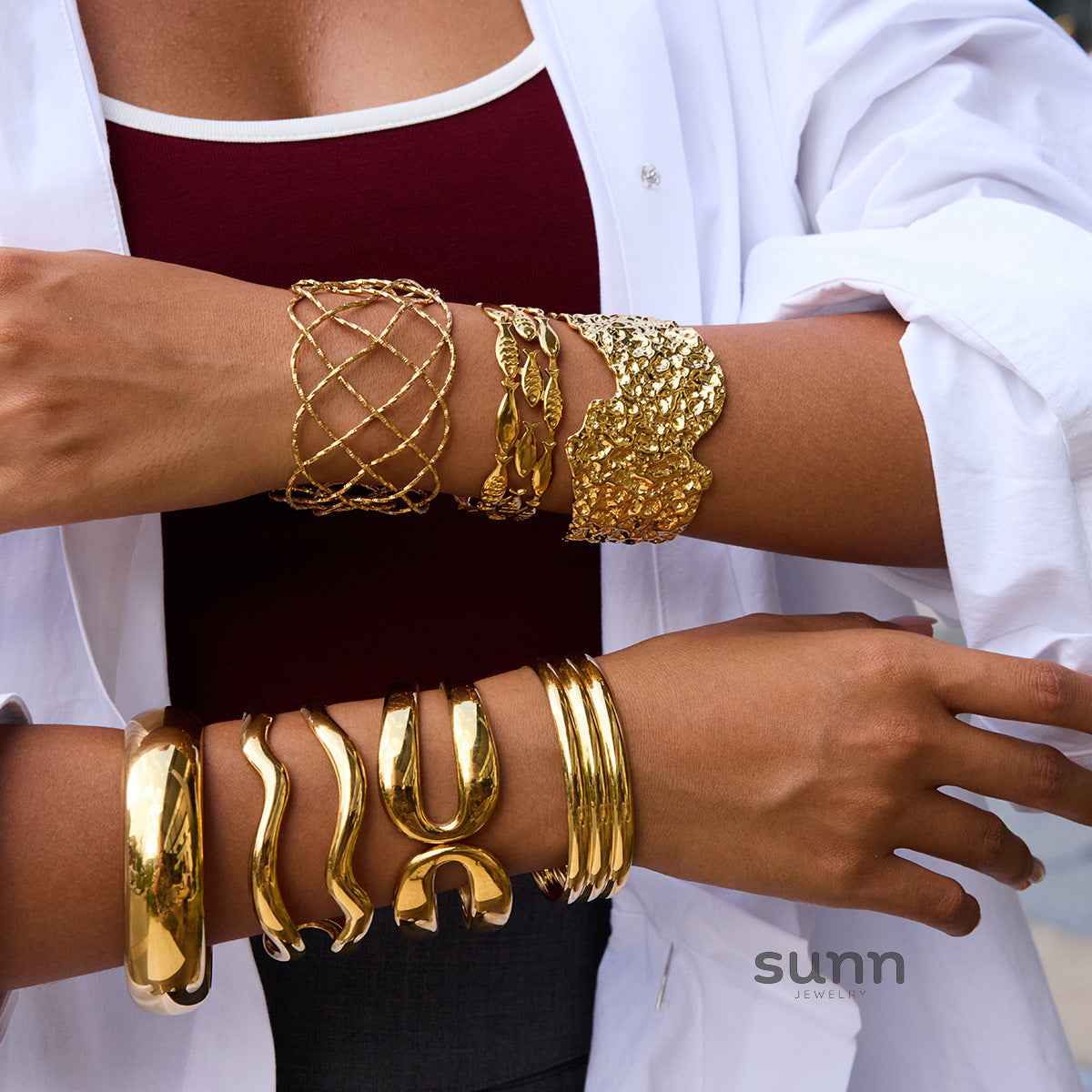 Tulsi Sleek Bangle Stack [KOMUSLKO]