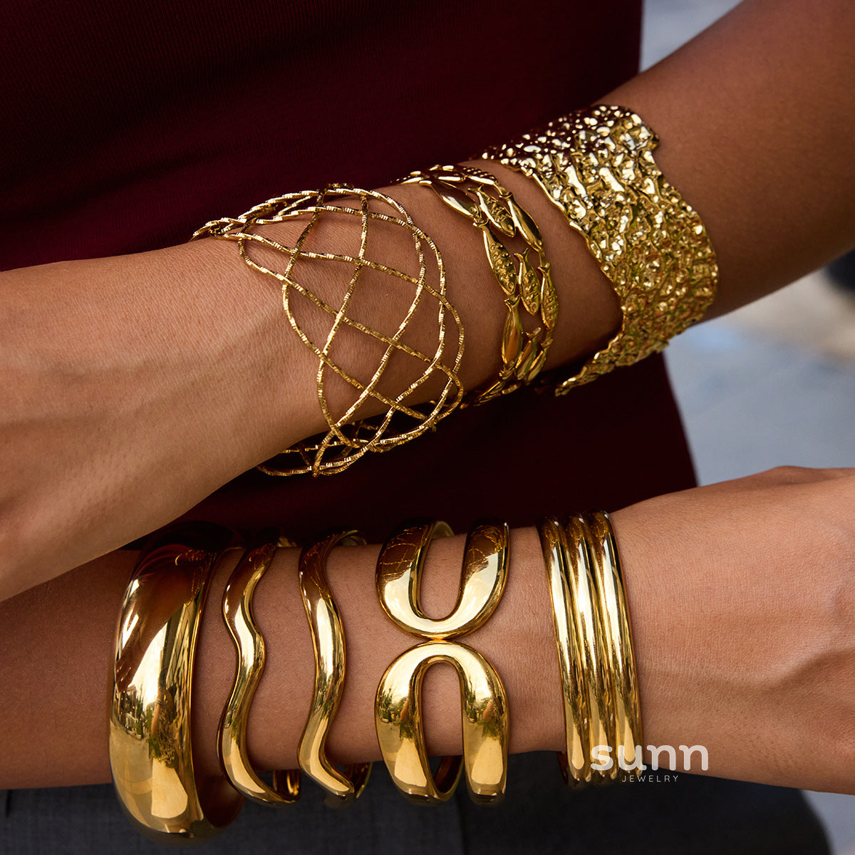 Tulsi Sleek Bangle Stack [VT9C2LDW]