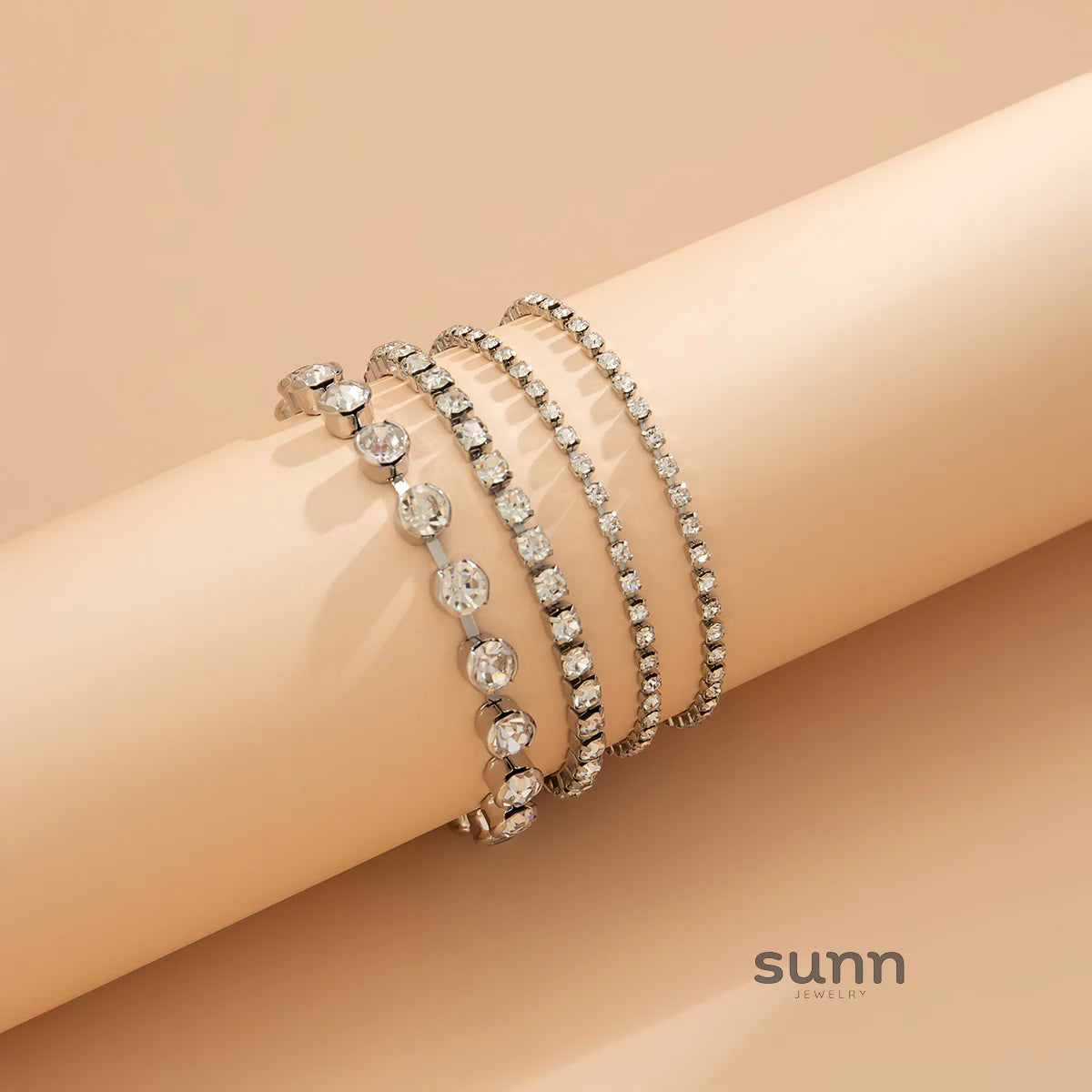Tylah Layered Pearl Bracelet Set