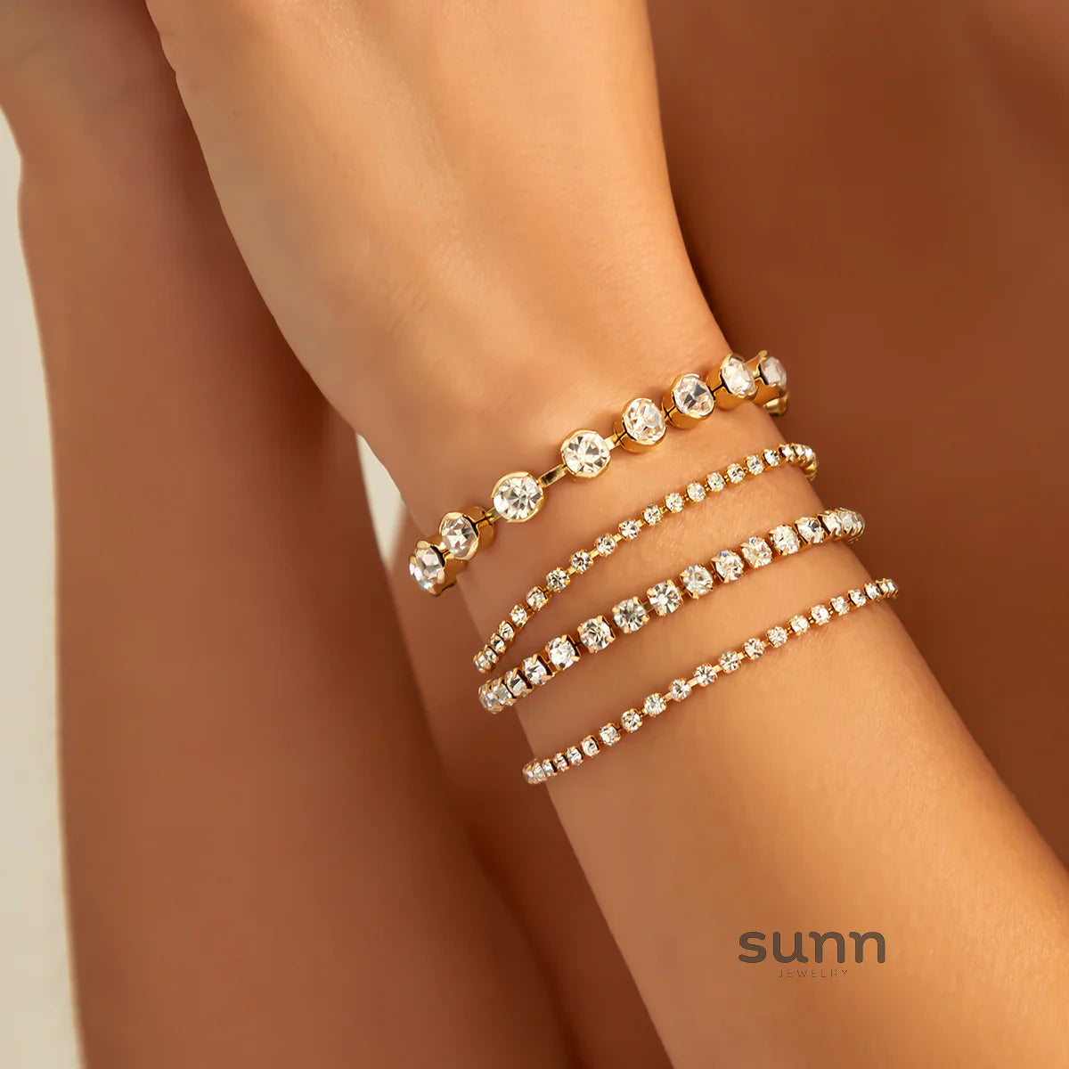 Tylah Layered Pearl Bracelet Set