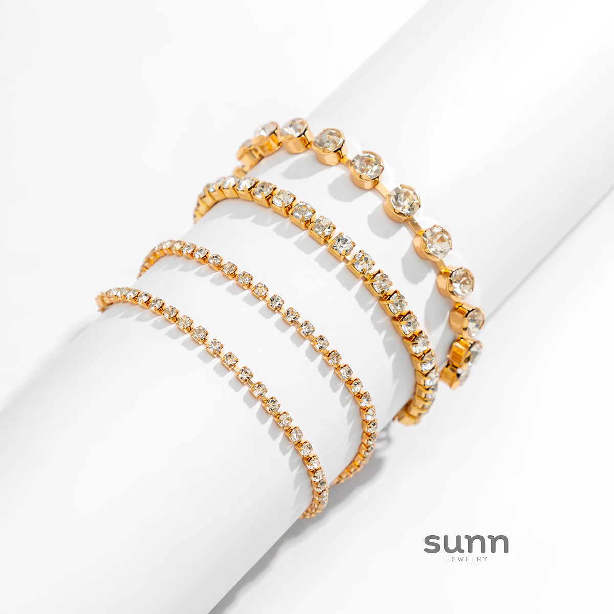 Tylah Layered Pearl Bracelet Set