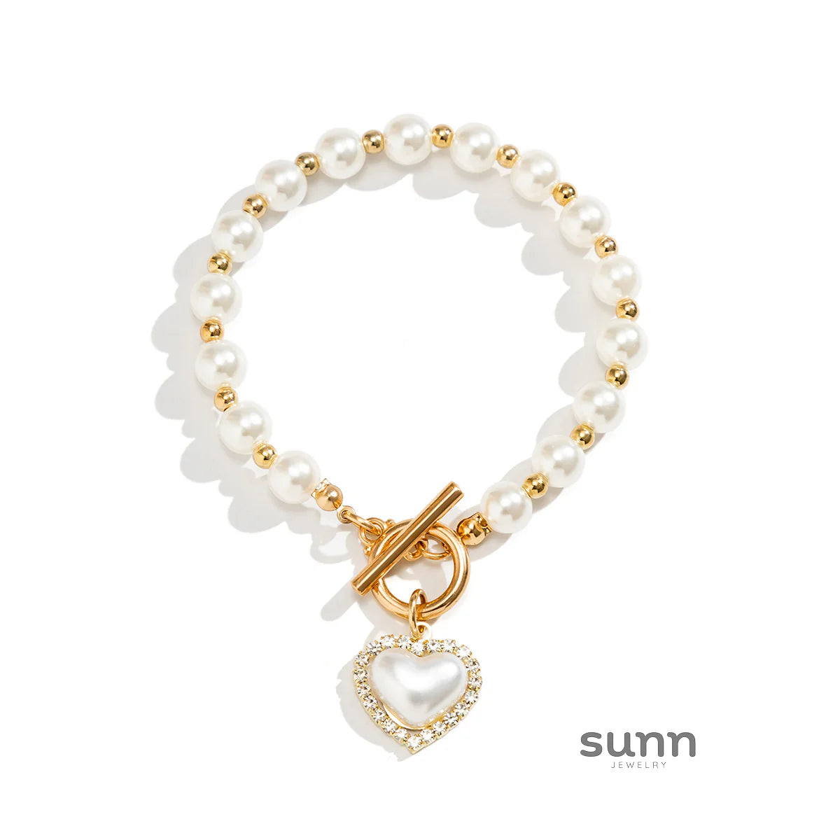 Tylah Layered Pearl Bracelet Set