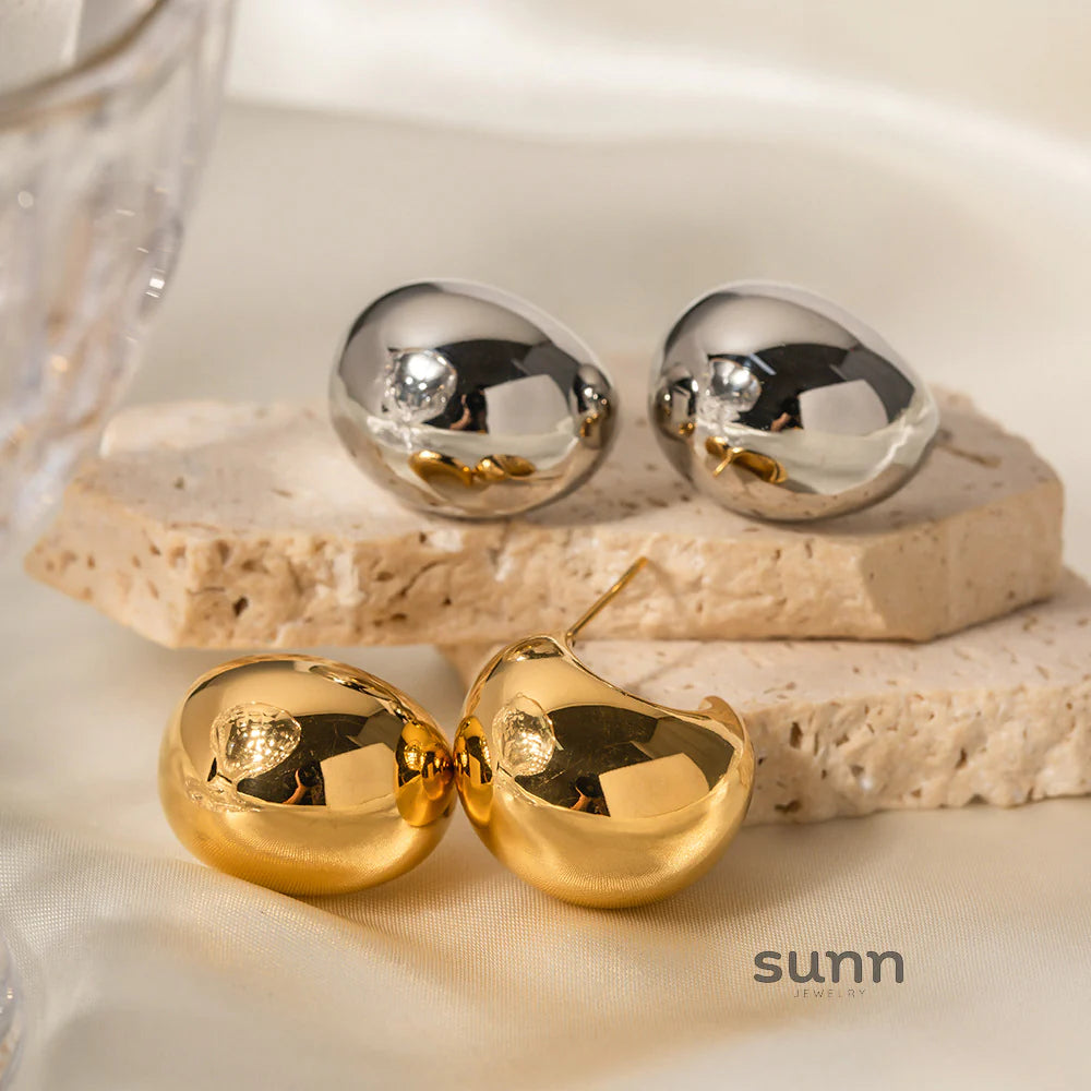 Tylar Modern C-Hoop Earrings