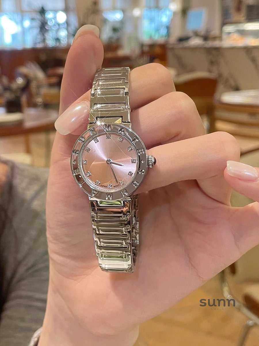 Tyleah Rose Gold Milanese Watch [UDJAMKM8]