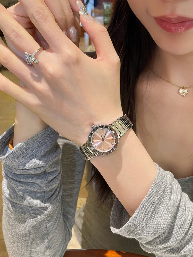 Tyleah Rose Gold Milanese Watch [R9U7F91Q]
