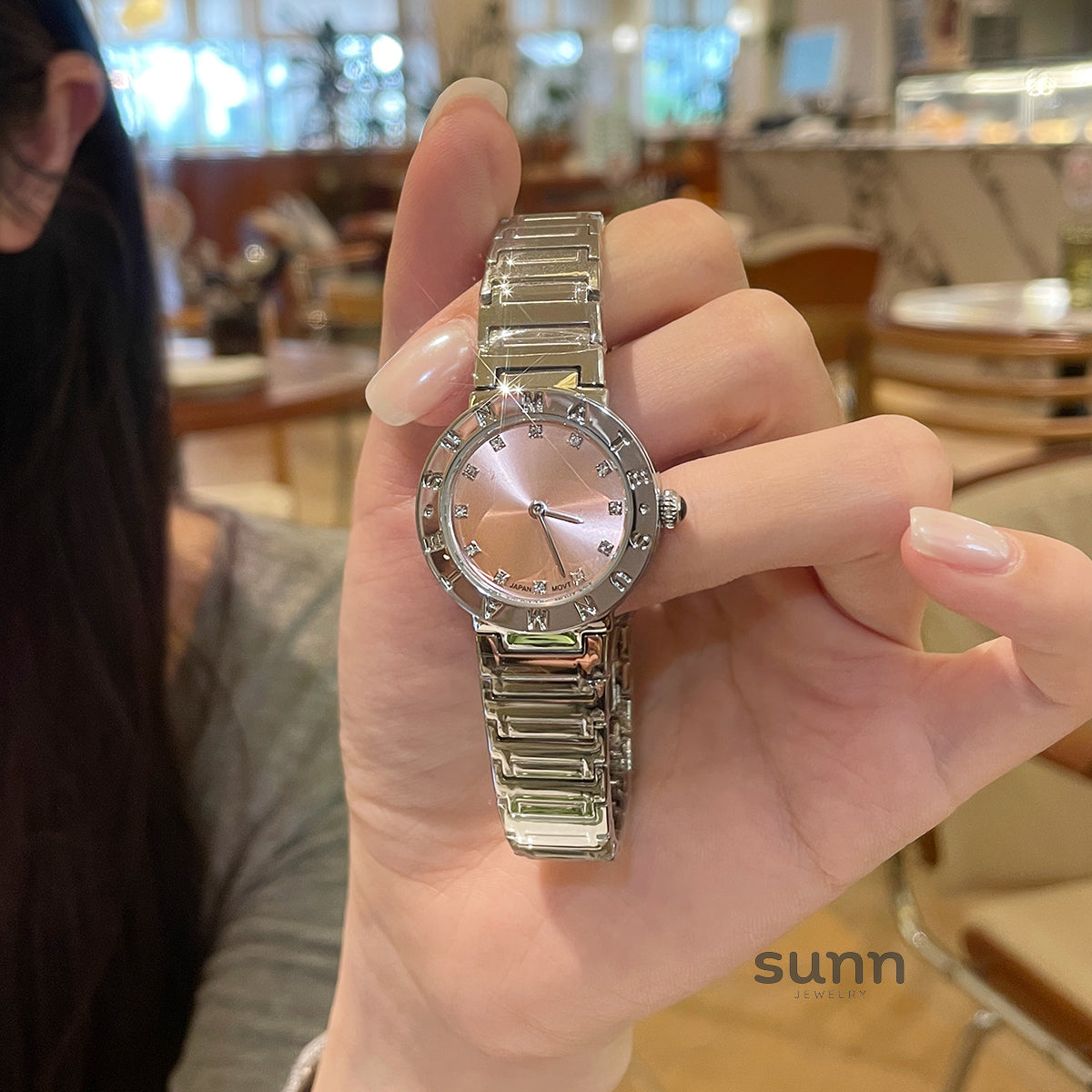 Tyleah Rose Gold Milanese Watch [30K69EKF]