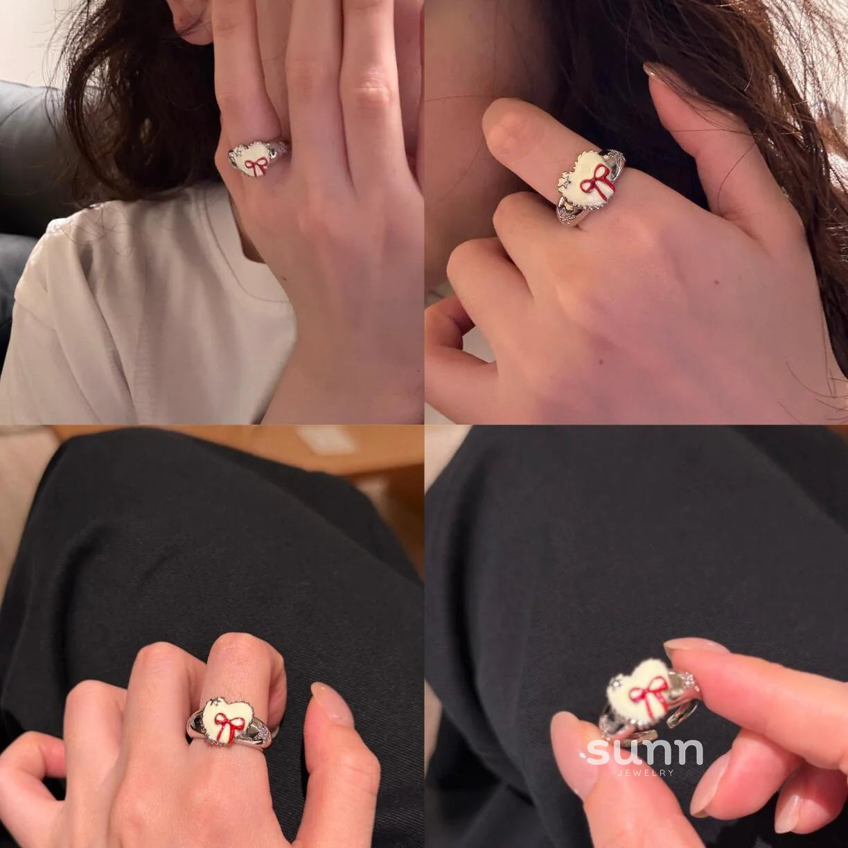 Tylee Starry Heart Ring