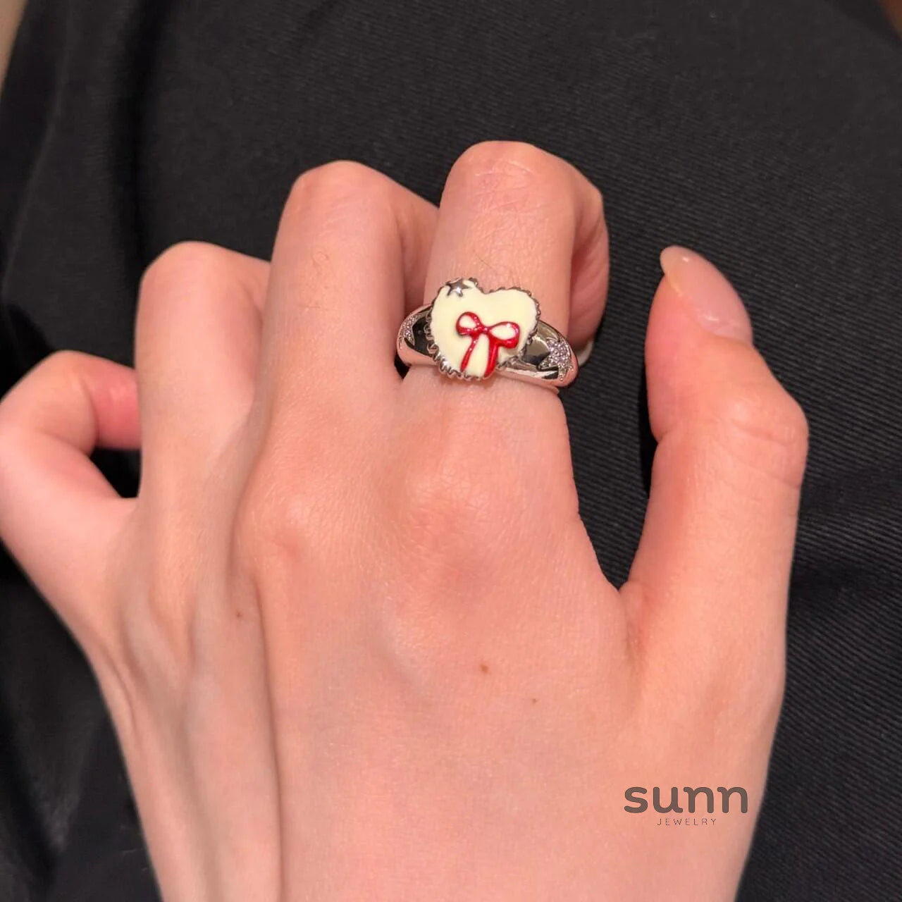 Tylee Starry Heart Ring