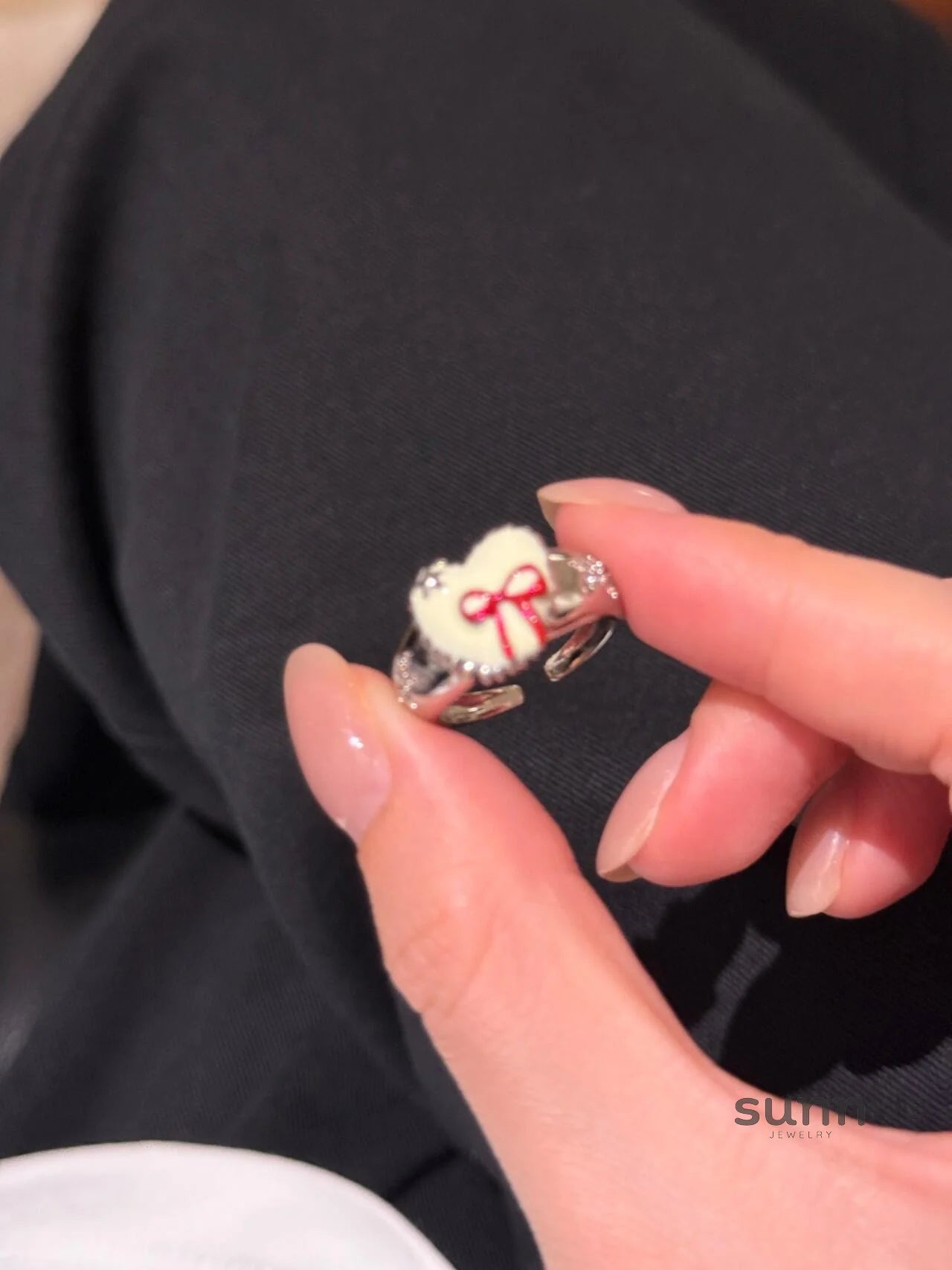 Tylee Starry Heart Ring