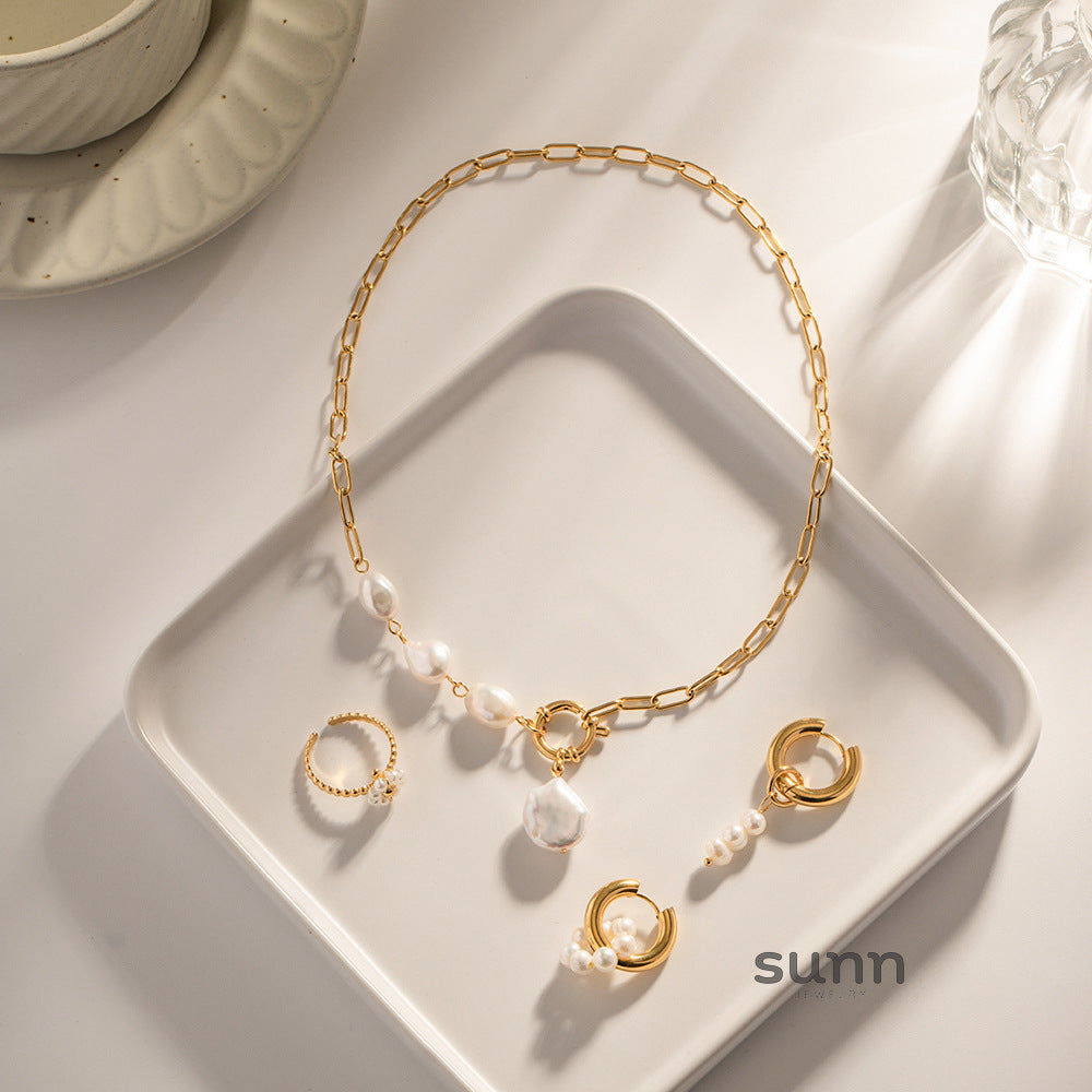 Tyleigh Baroque Pearl Necklace [KCKJRK0O]