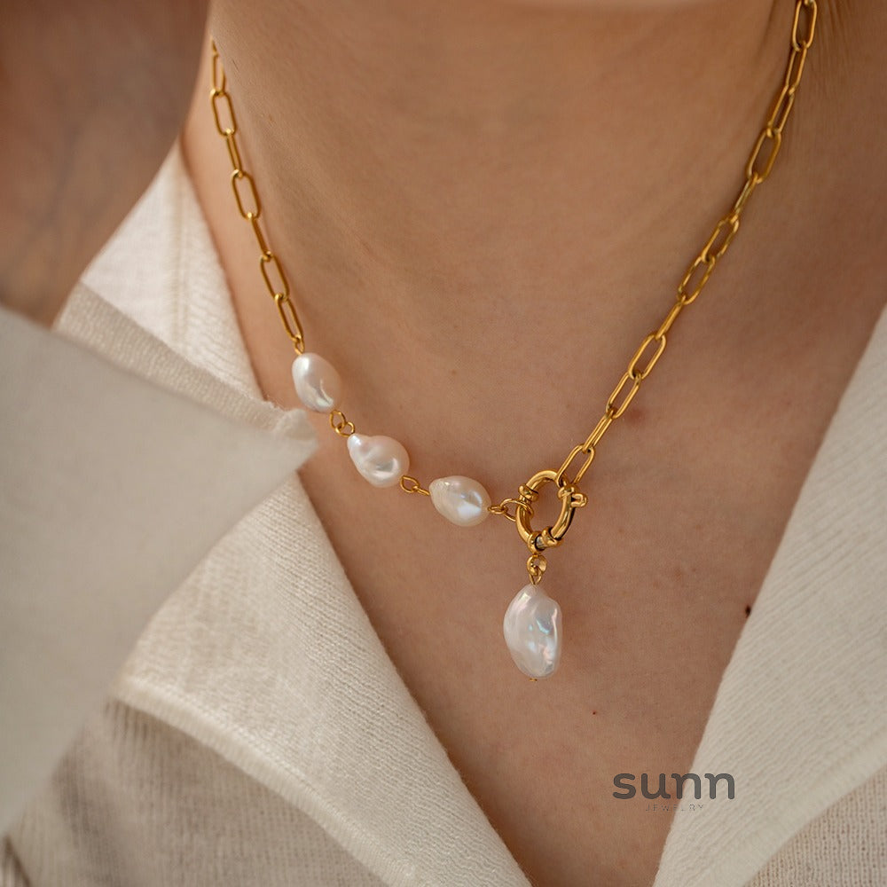 Tyleigh Baroque Pearl Necklace [DIAJXM5B]