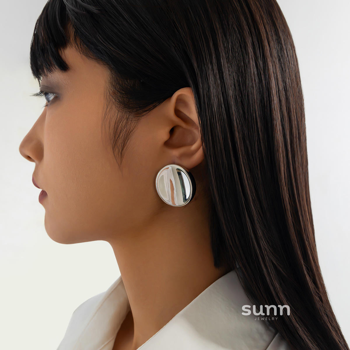 Tyra Sculptural Bow Petal Earrings [RAQ3FHJ6]