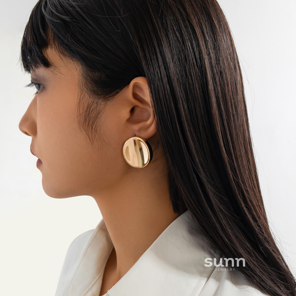 Tyra Sculptural Bow Petal Earrings [YBVJ2ZRA]