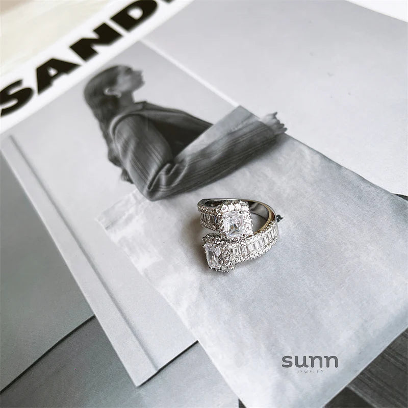 Ursula Statement Zircon Ring