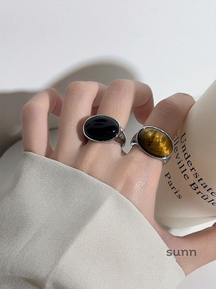 Vail Tiger Eye Open Ring