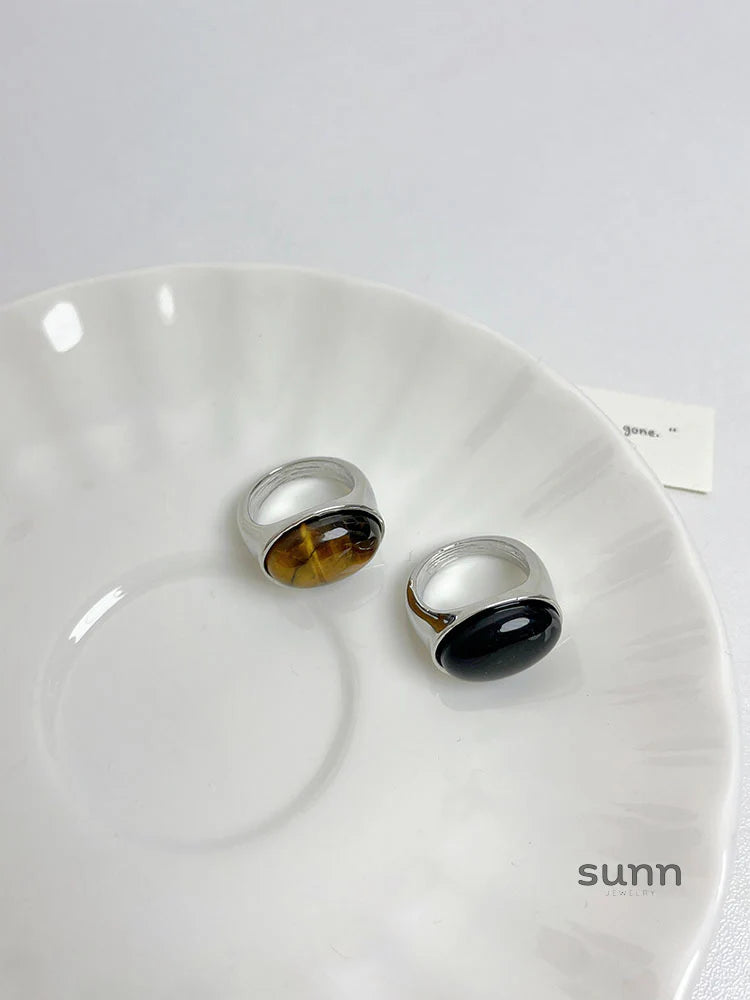 Vail Tiger Eye Open Ring