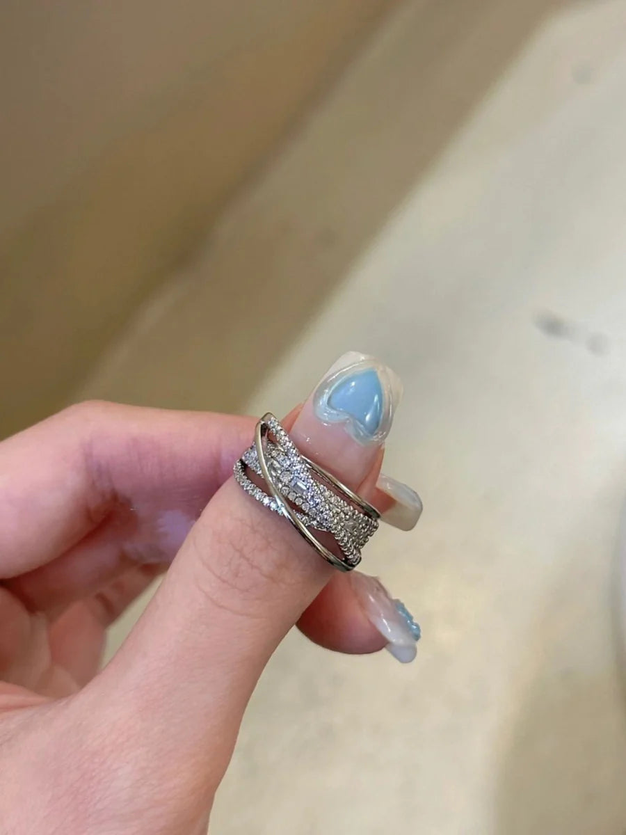 Vaishnavi Dazzling Crossover Ring