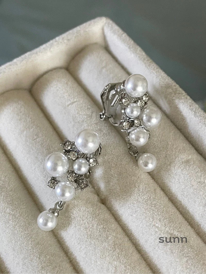 Valarie Star Pearl Drop Earrings