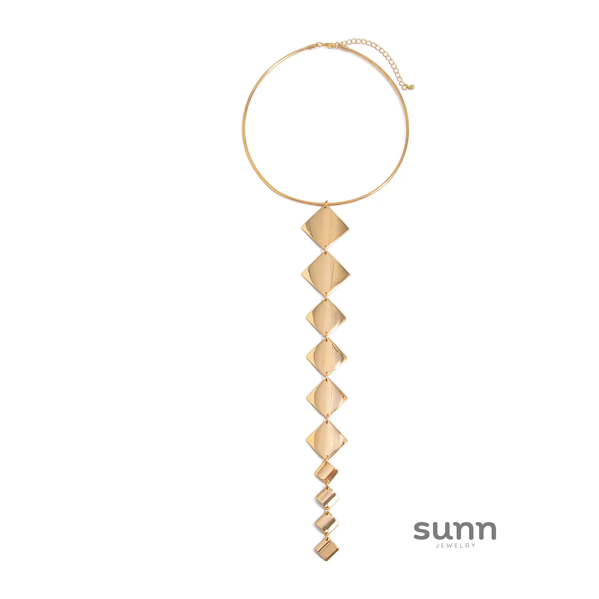 Vayda Geometric Pendant Necklace