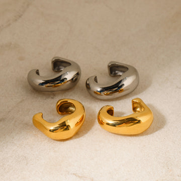 Veera Rivet Stainless Steel Ear Cuff [NBEZKB13]
