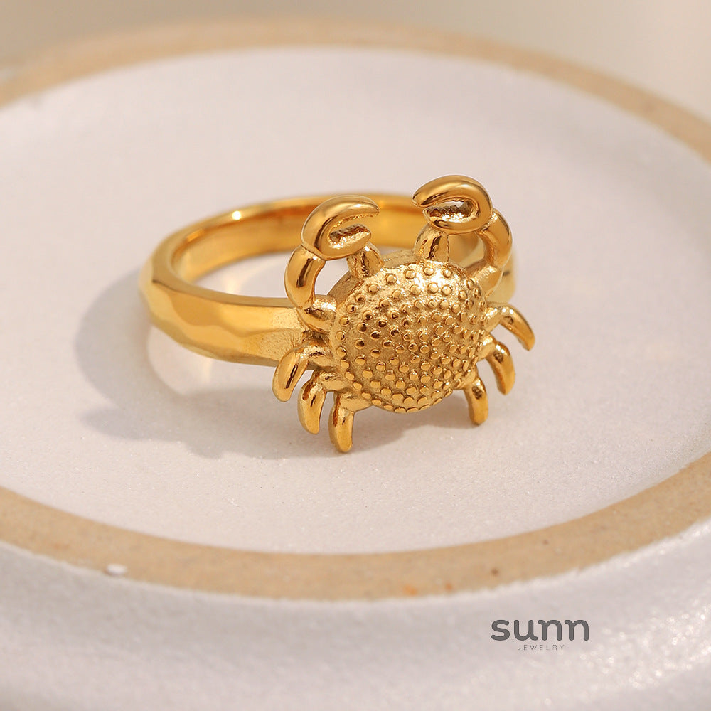 Vega Golden Crab Ring [H3A3IIM8]
