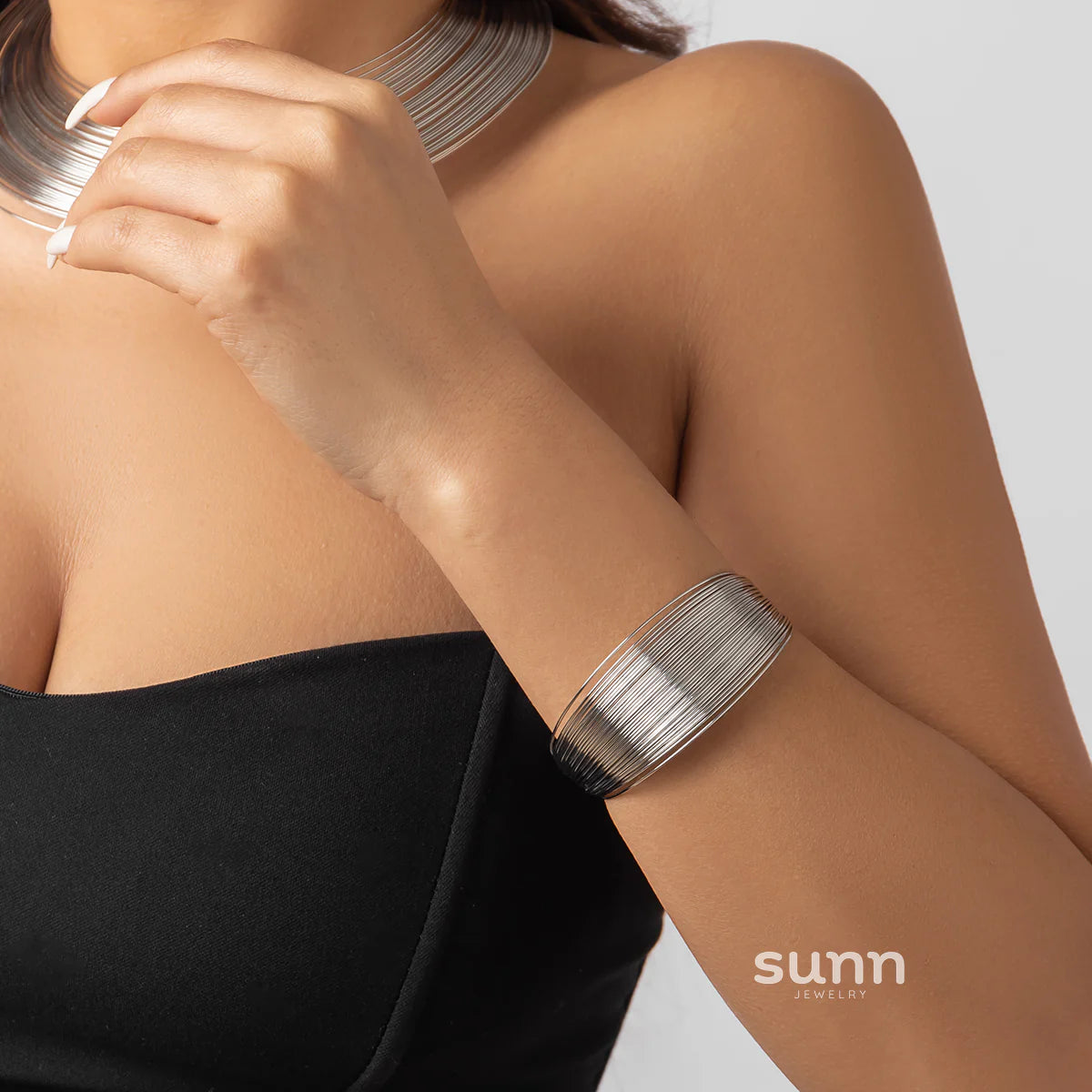 Veronica Layered Metal Bracelet
