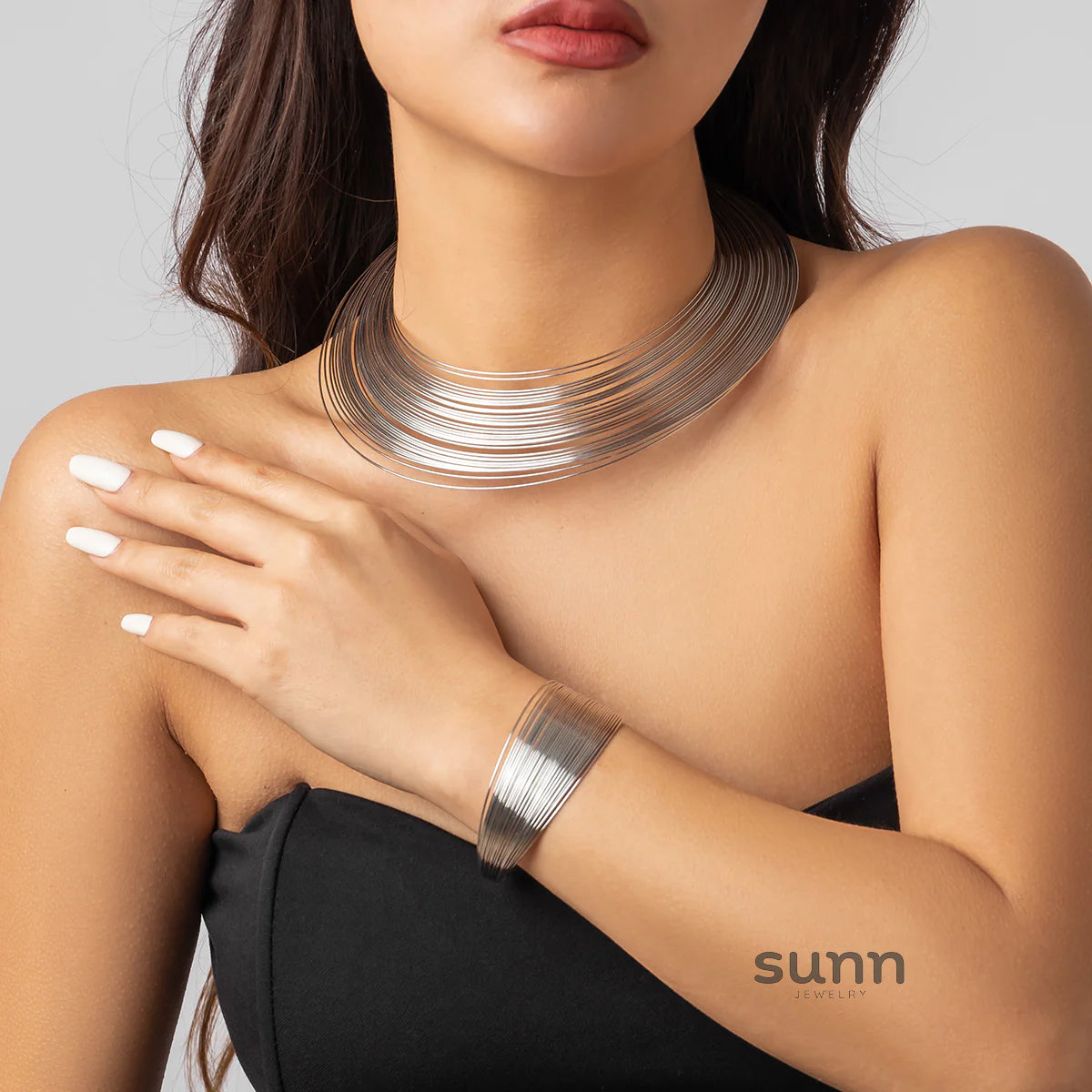 Veronica Layered Metal Bracelet