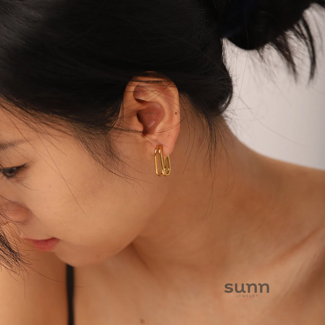 Veronika Double Layer Hoop Earrings