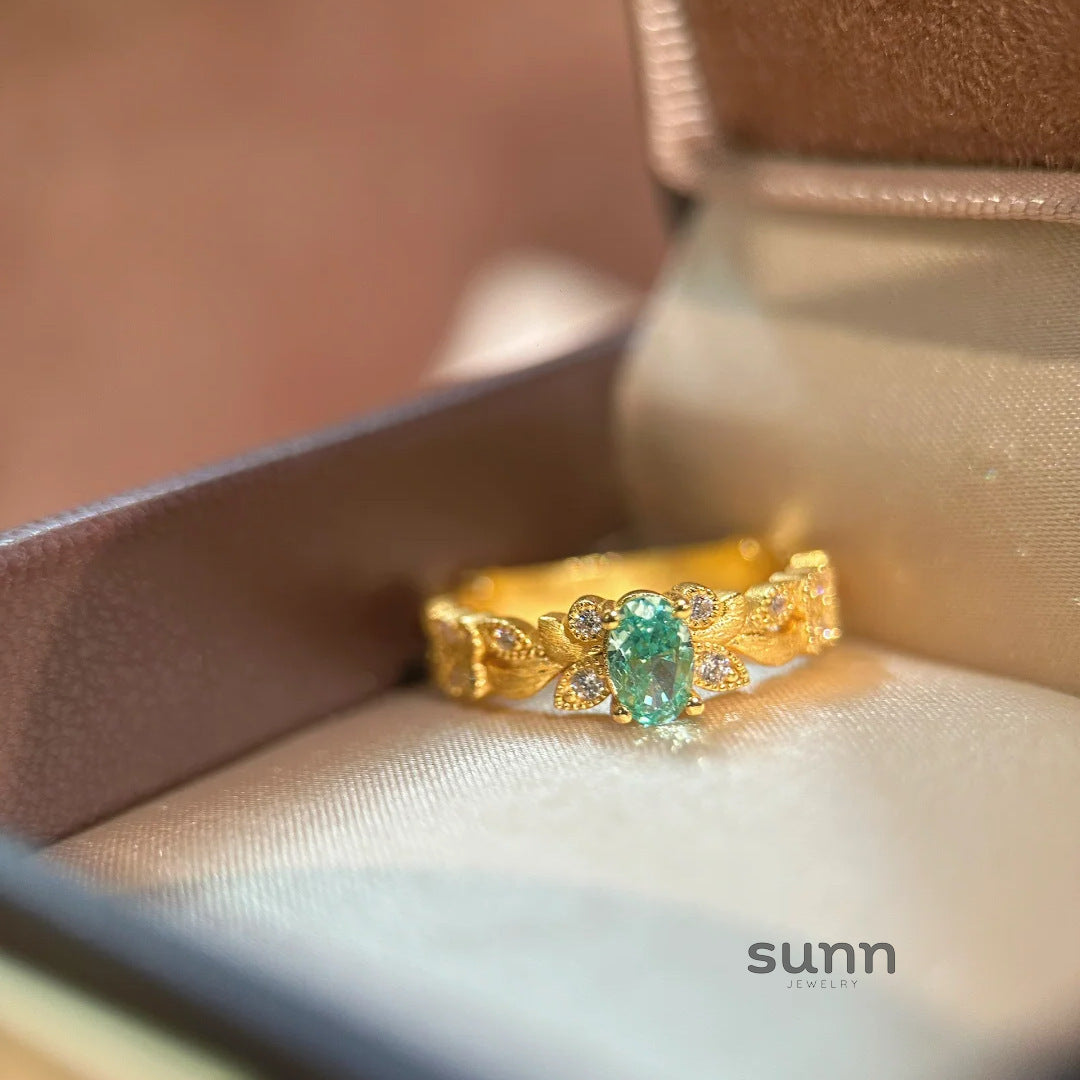 Viana Diamond Blossom Ring [CQ4WP87T]