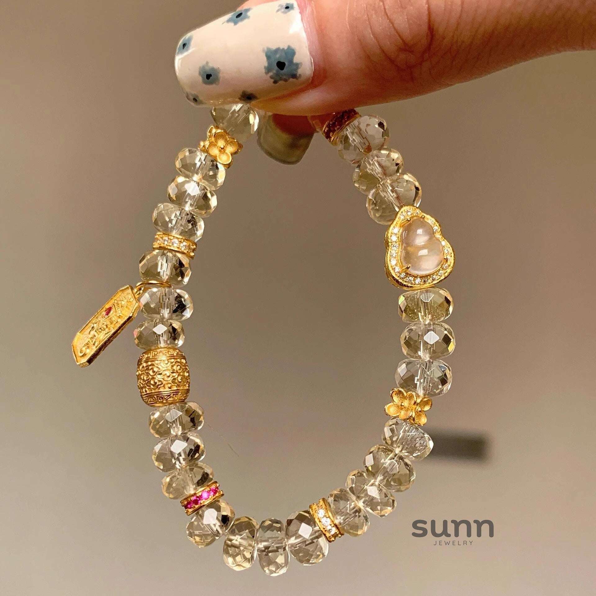 Vianna Gourd Charm Bracelet [YPLNSHGB]