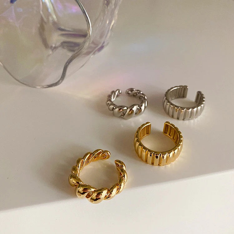 Victory Twist Adjustable Ring