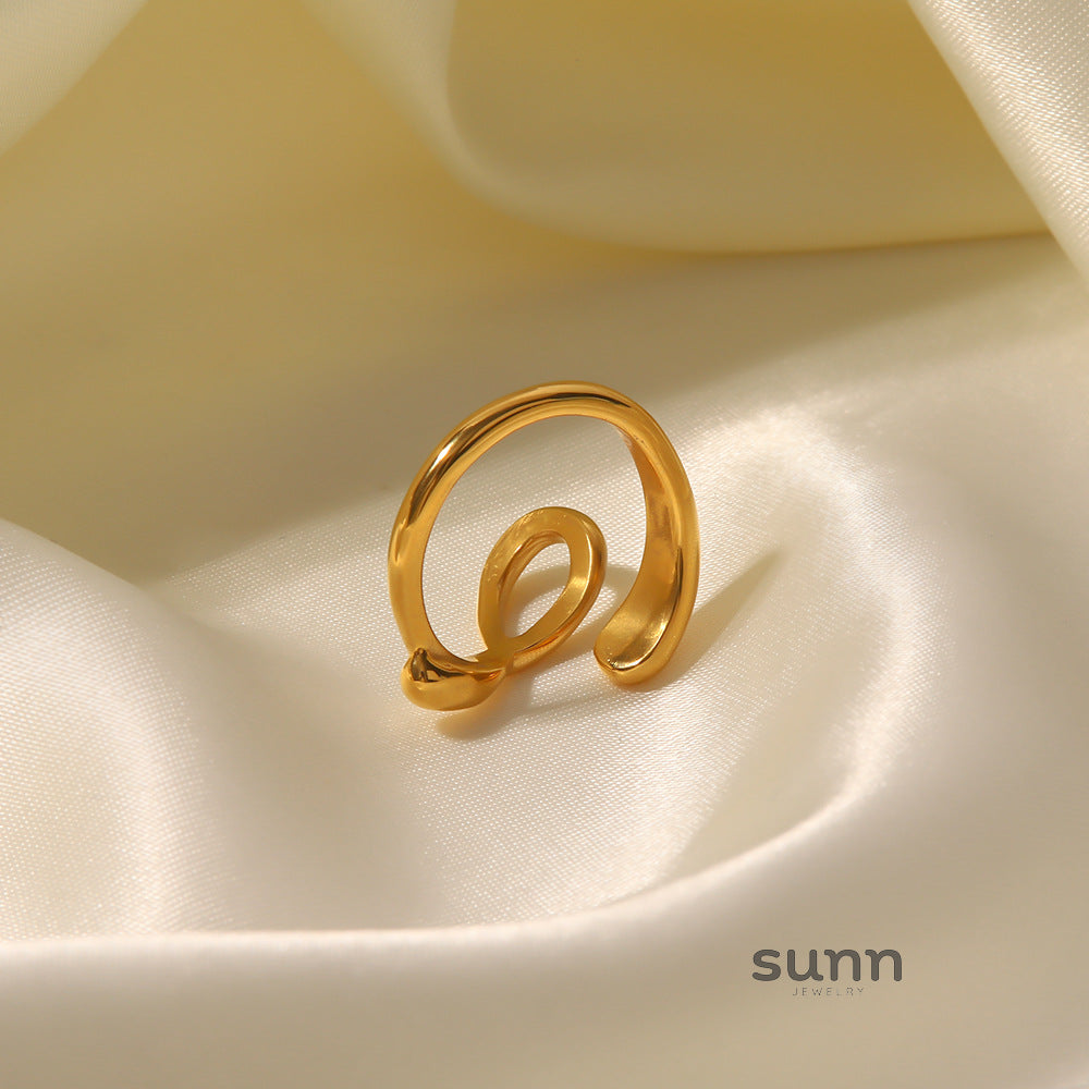 Vienna Cross Open Ring [MQA736FJ]