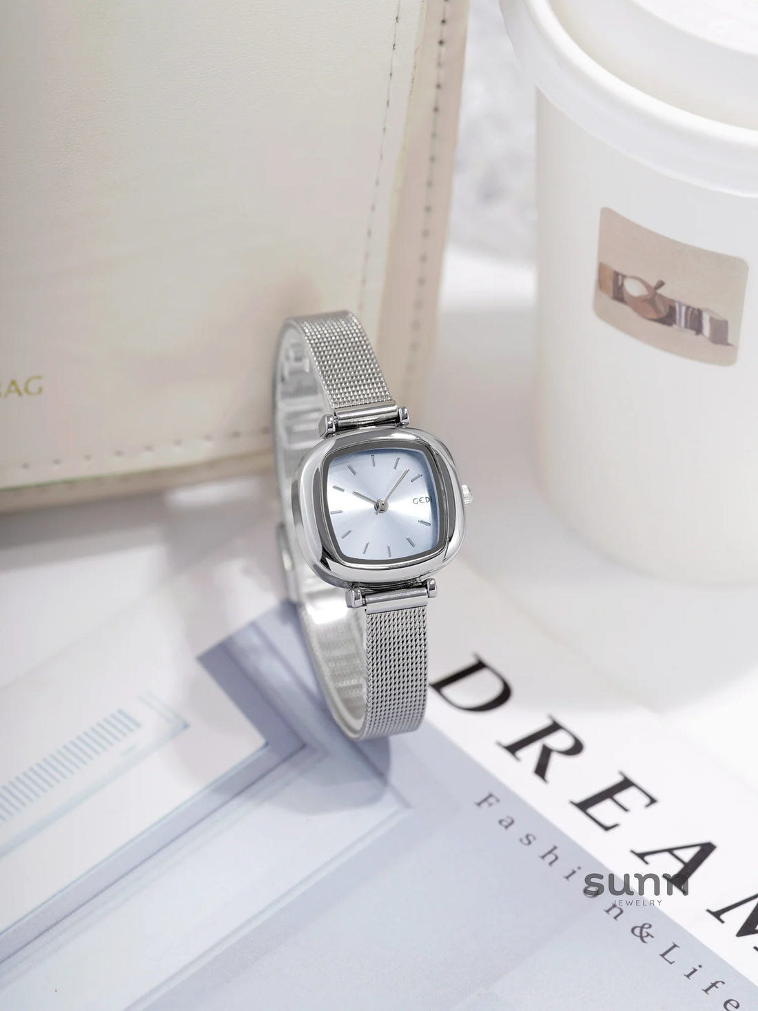 Viviann Minimalist Square Watch