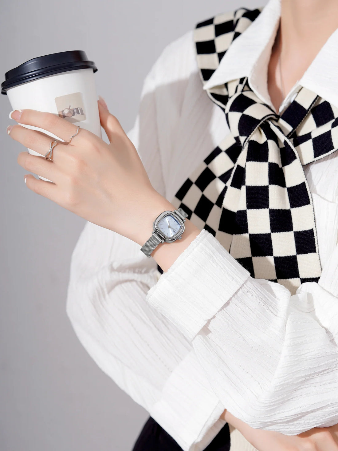 Viviann Minimalist Square Watch