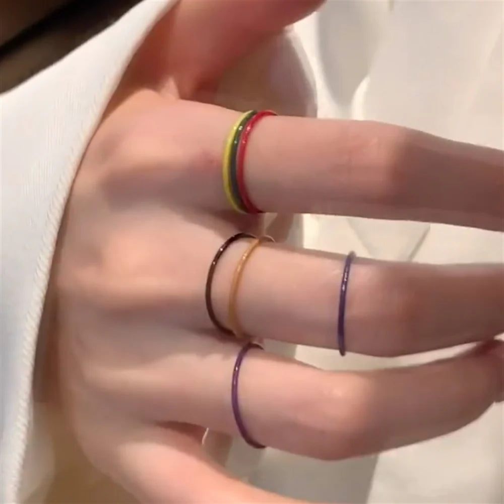 Vivienne Candy Ring Stack