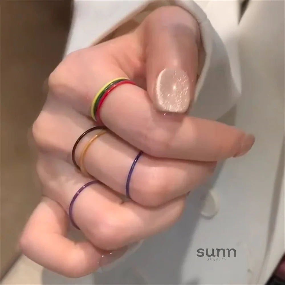 Vivienne Candy Ring Stack
