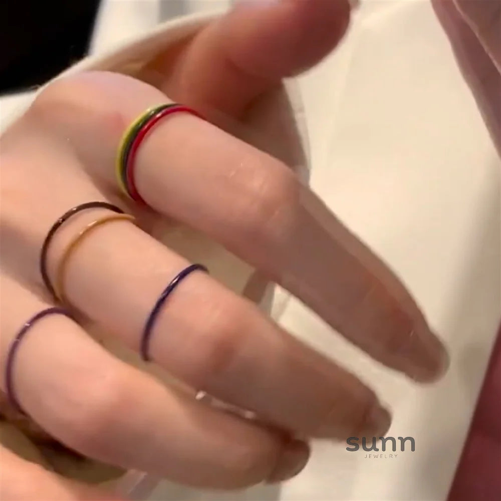 Vivienne Candy Ring Stack