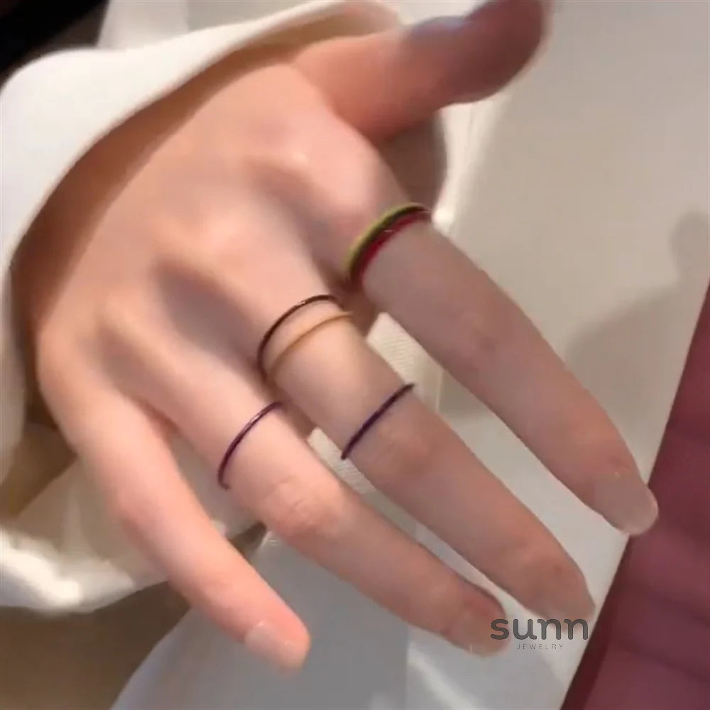 Vivienne Candy Ring Stack