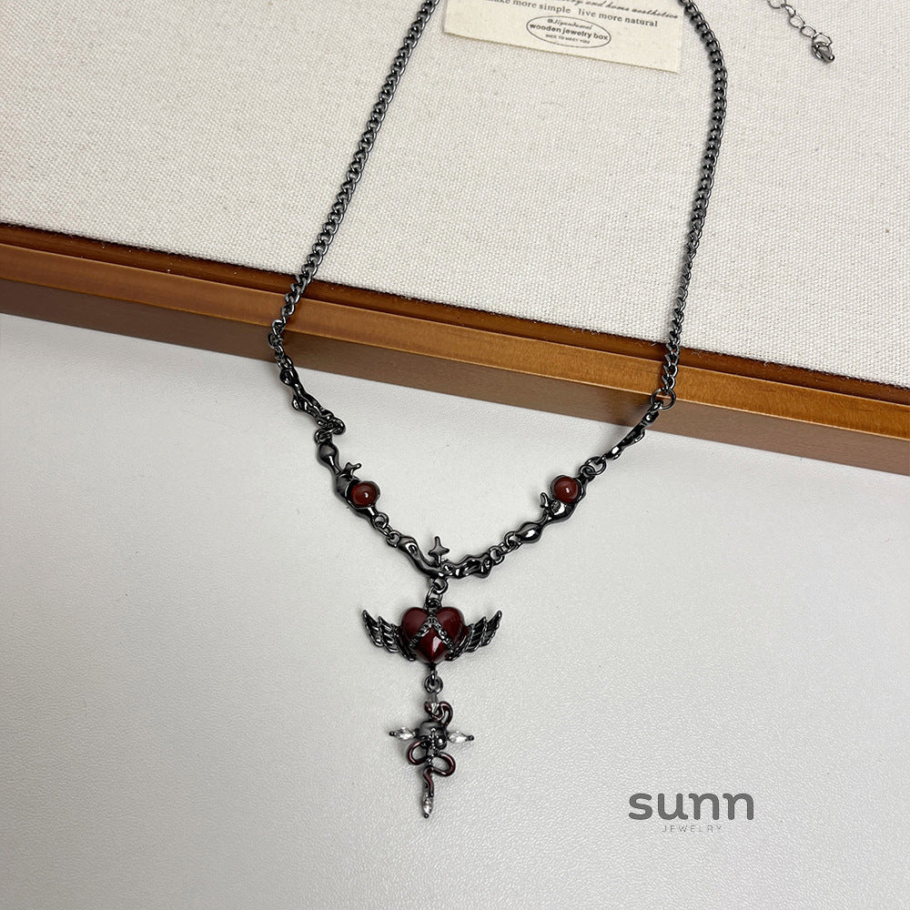 Wendy Sweetheart Wing Choker [KGDLCOZN]